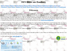 Tablet Screenshot of isfs-hamburg.de